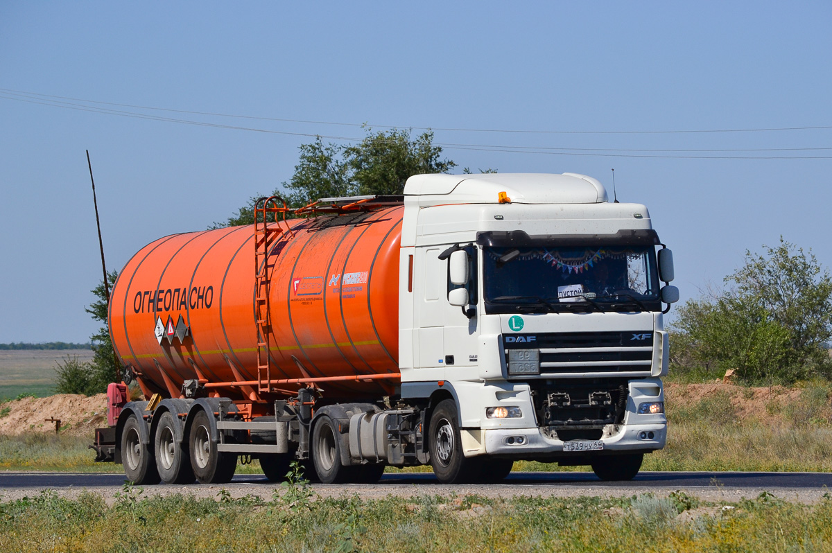 Саратовская область, № Т 539 НУ 64 — DAF XF105 FT