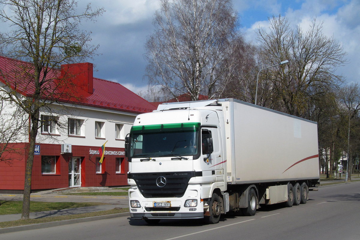 Литва, № DEZ 891 — Mercedes-Benz Actros ('2003) 1844