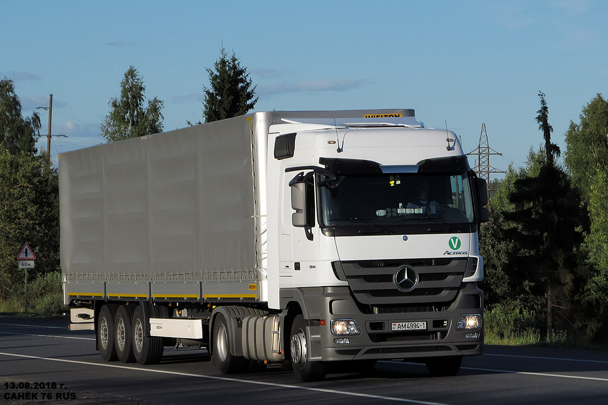 Брестская область, № АМ 4994-1 — Mercedes-Benz Actros ('2009) 1844