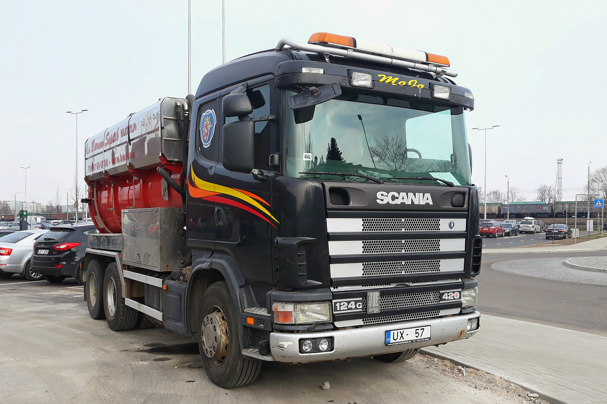 Латвия, № UX-57 — Scania ('1996) R124G