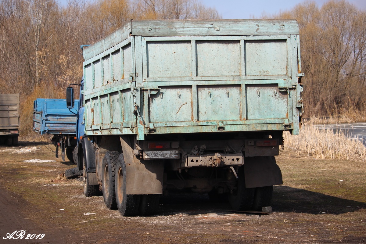 Тамбовская область, № Е 384 ВТ 68 — КамАЗ-53215 (общая модель)