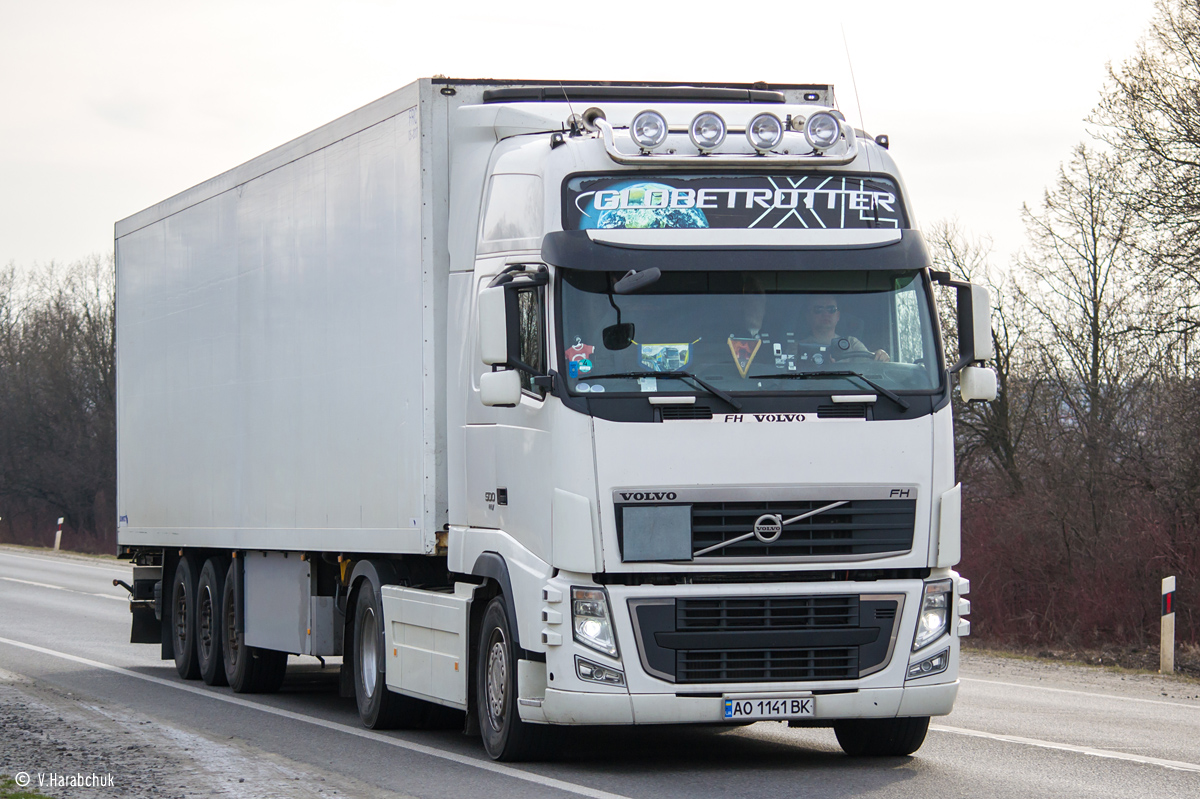 Закарпатская область, № АО 1141 ВК — Volvo ('2008) FH.500