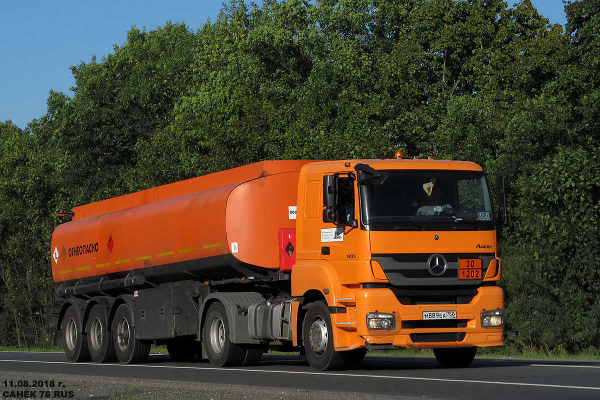 Московская область, № М 889 ЕА 750 — Mercedes-Benz Axor 1835