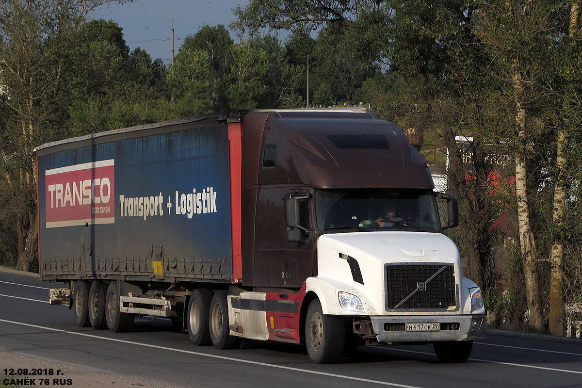 Архангельская область, № Н 417 СК 29 — Volvo VNL670