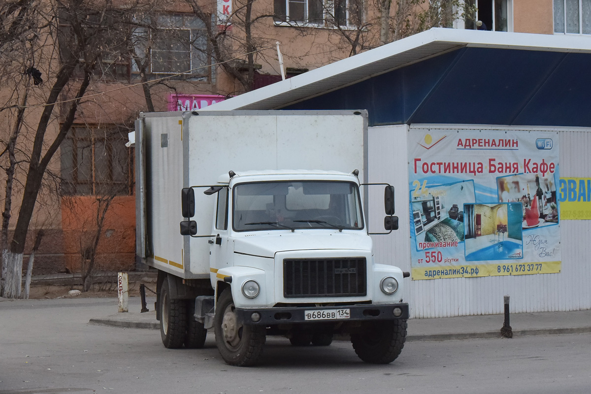 Волгоградская область, № В 686 ВВ 134 — ГАЗ-3309