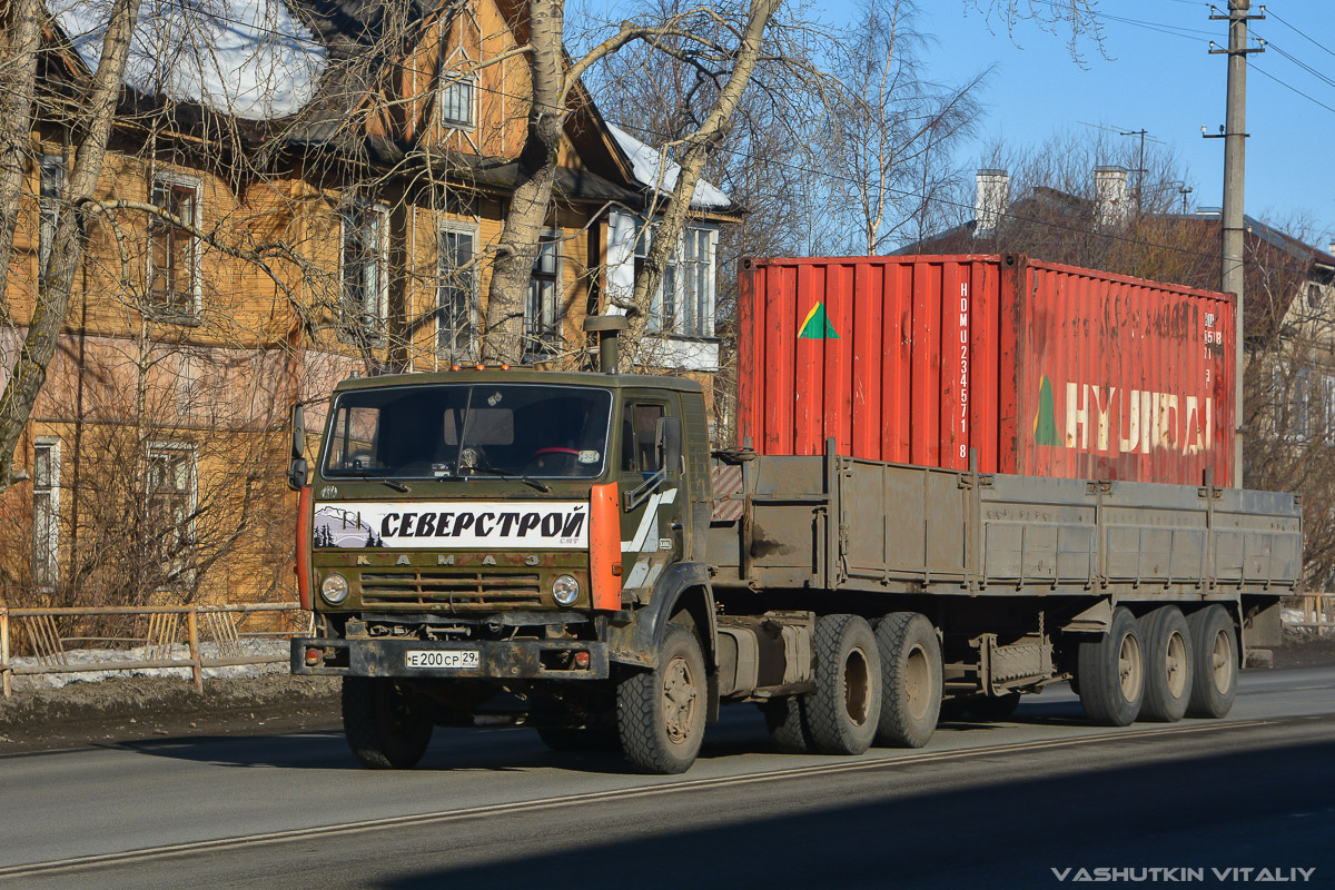 Архангельская область, № Е 200 СР 29 — КамАЗ-5320