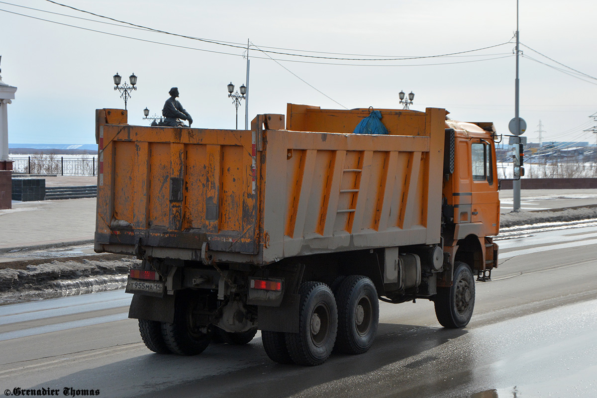 Саха (Якутия), № Т 955 МА 14 — Shaanxi Shacman F3000 SX325x