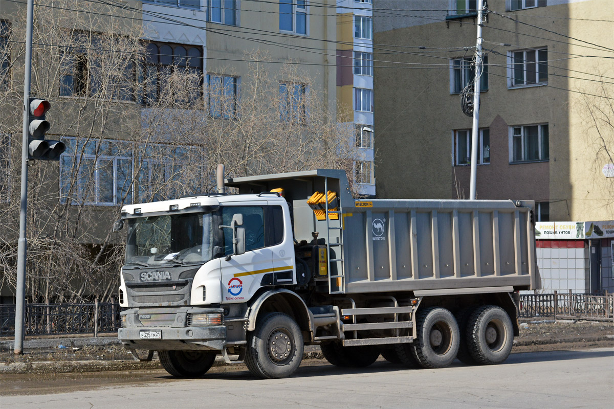 Чувашия, № Е 325 ТМ 21 — Scania ('2011) P400