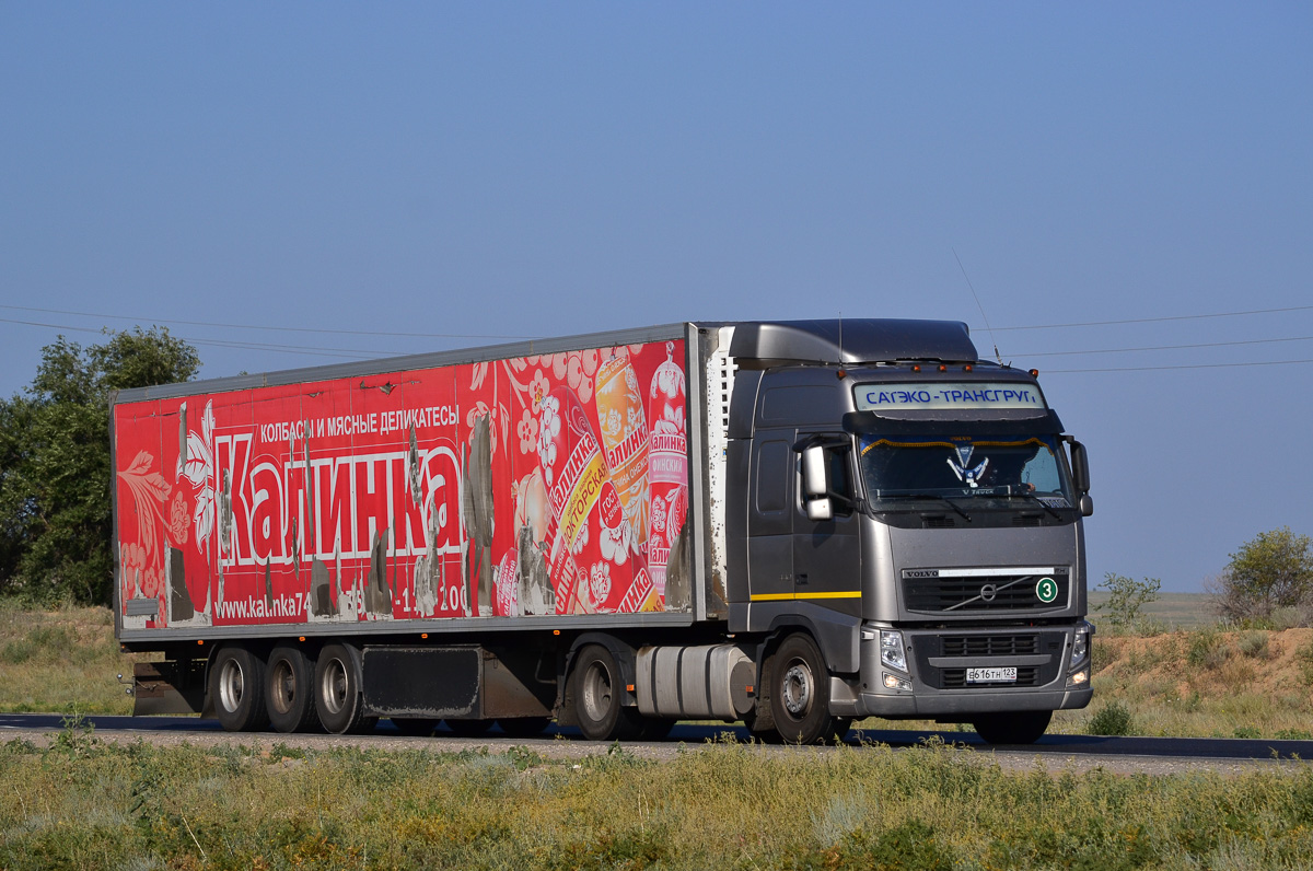 Краснодарский край, № Е 616 ТН 123 — Volvo ('2008) FH.440