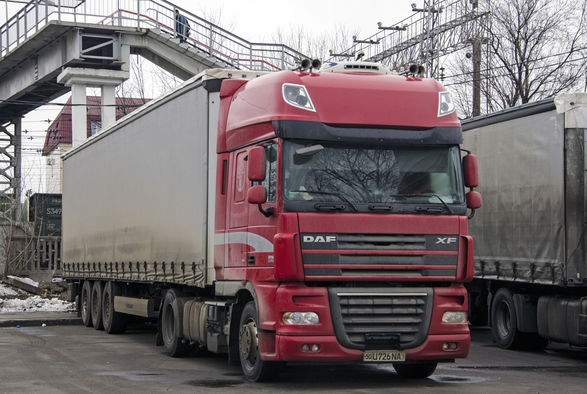 Узбекистан, № 50 U 726 NA — DAF XF105 FT