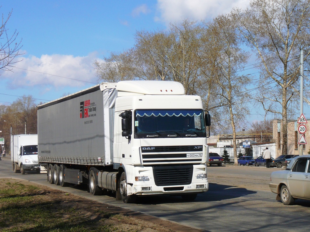 Удмуртия, № У 003 МН 18 — DAF XF95 FT