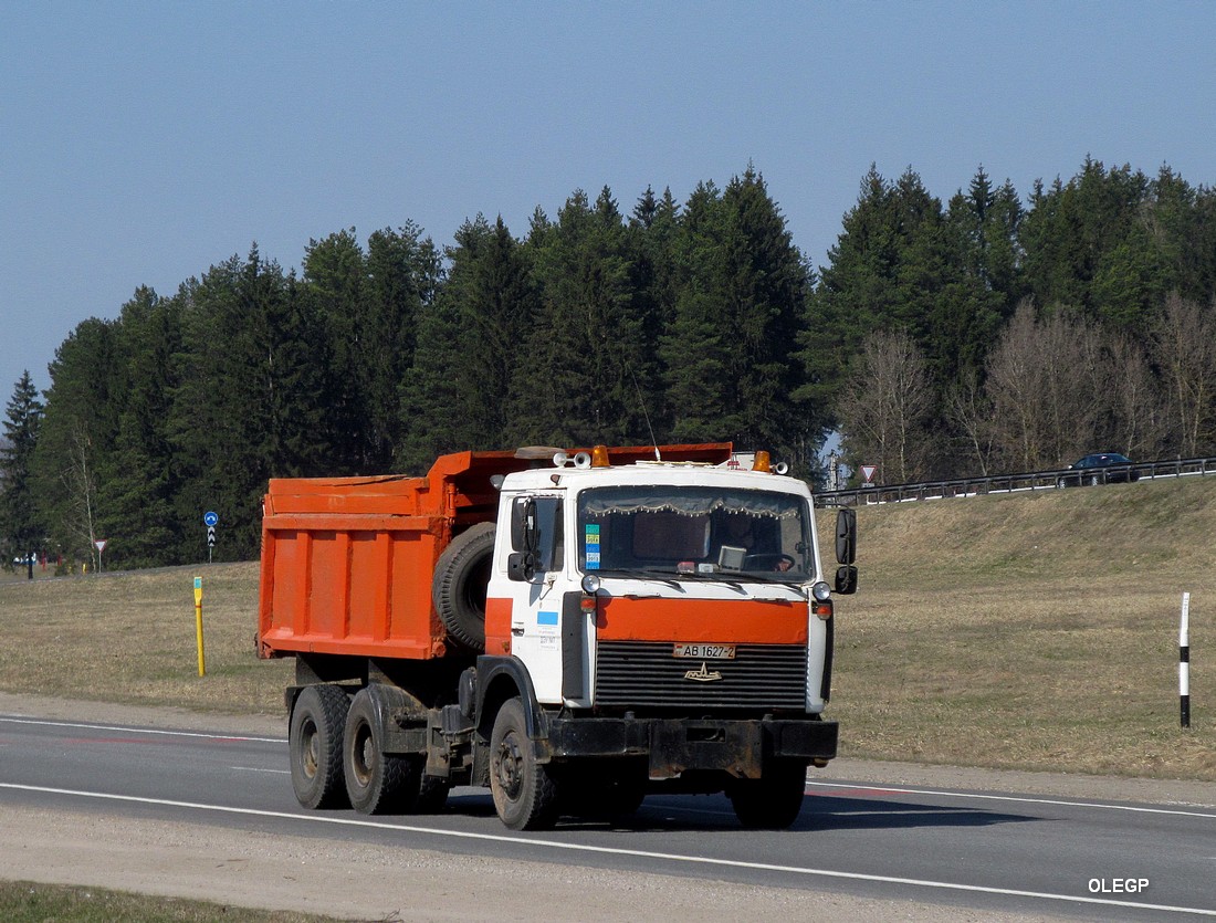 Витебская область, № АВ 1627-2 — МАЗ-5516 (общая модель)