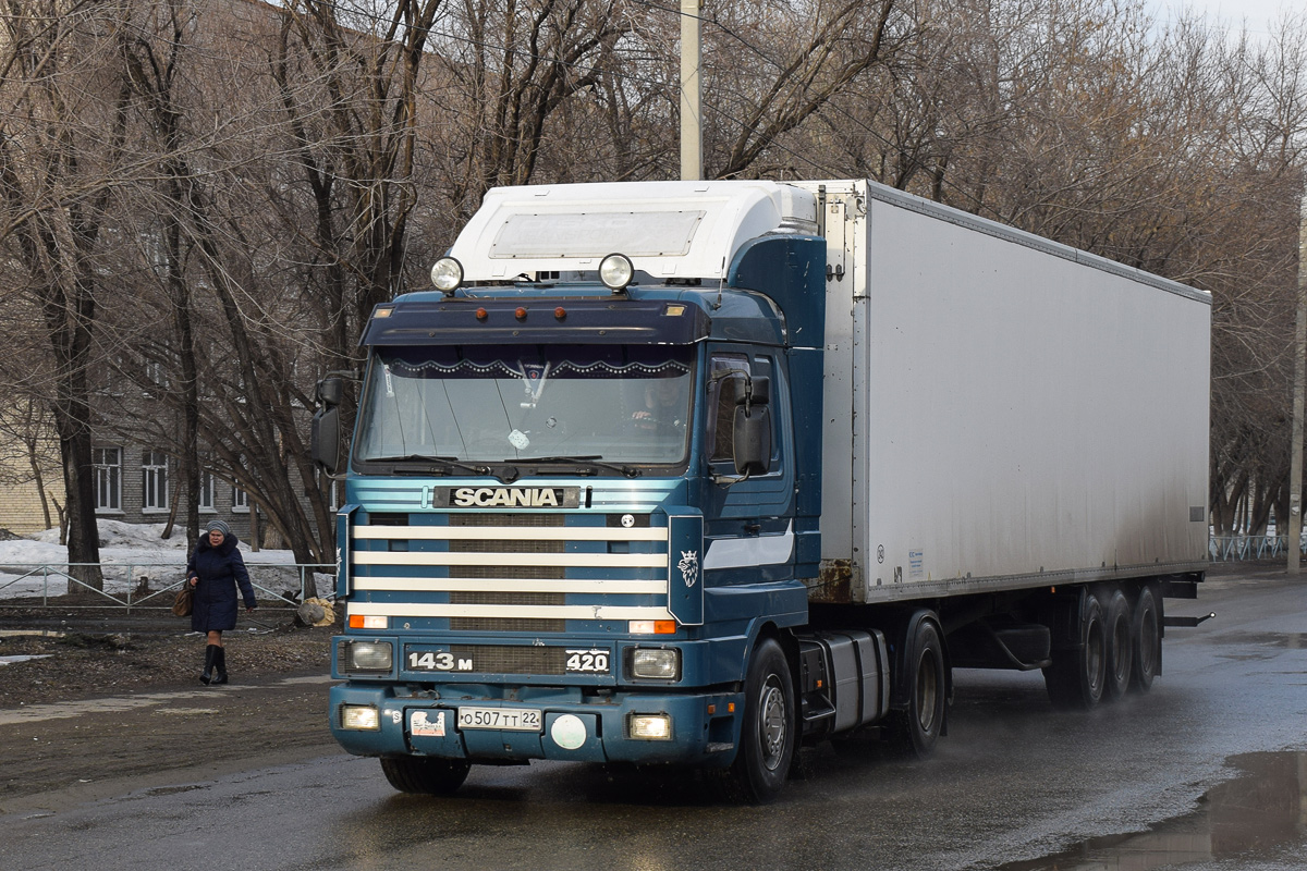 Алтайский край, № О 507 ТТ 22 — Scania (III) R143M