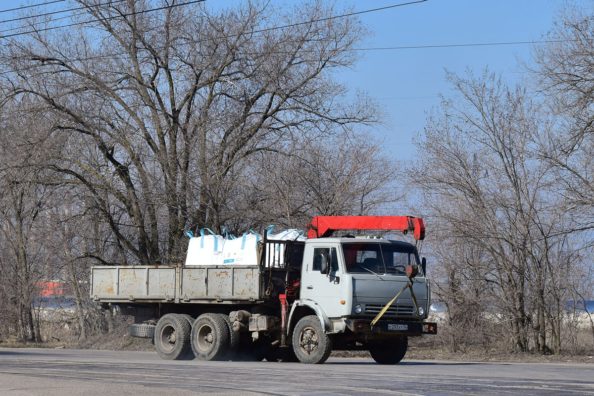 Волгоградская область, № С 293 ХТ 34 — КамАЗ-5320