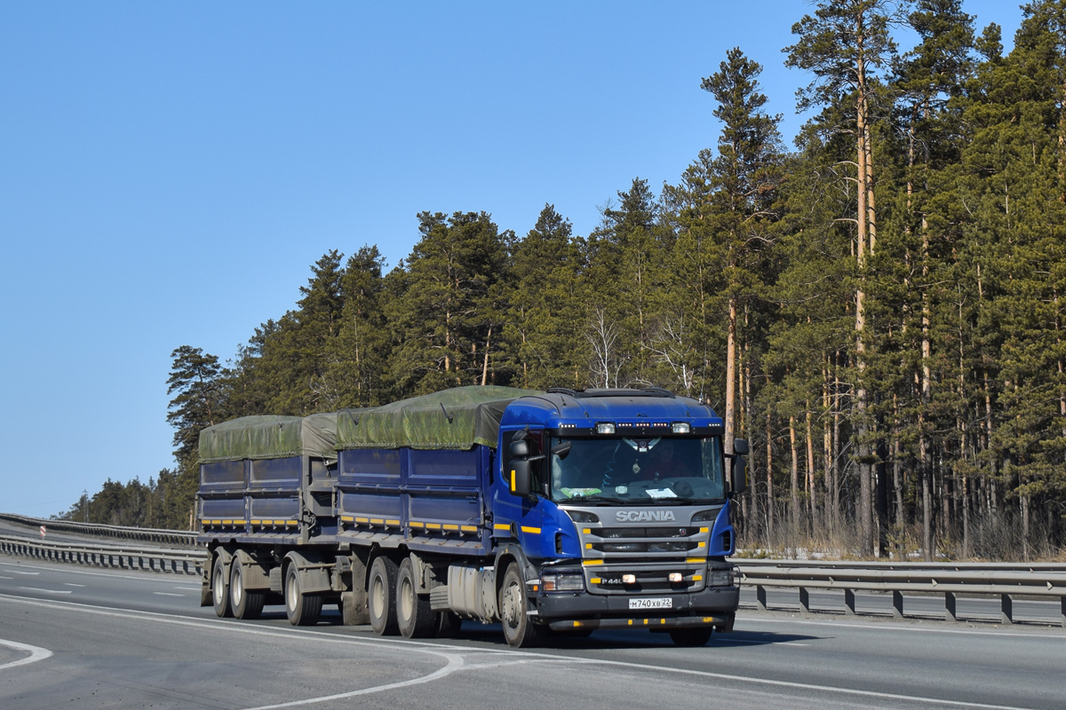 Алтайский край, № М 740 ХВ 22 — Scania ('2011) P440