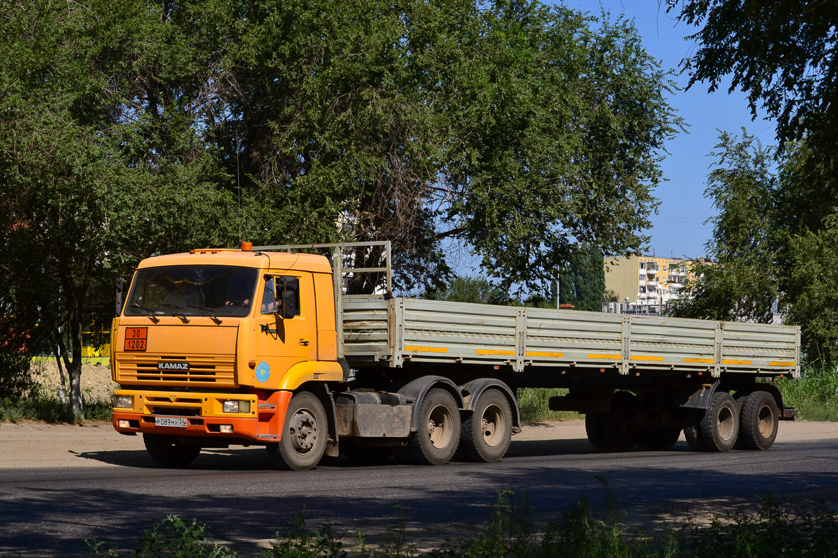 Волгоградская область, № Р 089 МУ 34 — КамАЗ-65116-62