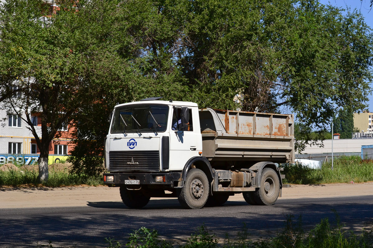 Волгоградская область, № С 476 УТ 34 — МАЗ-5551A2