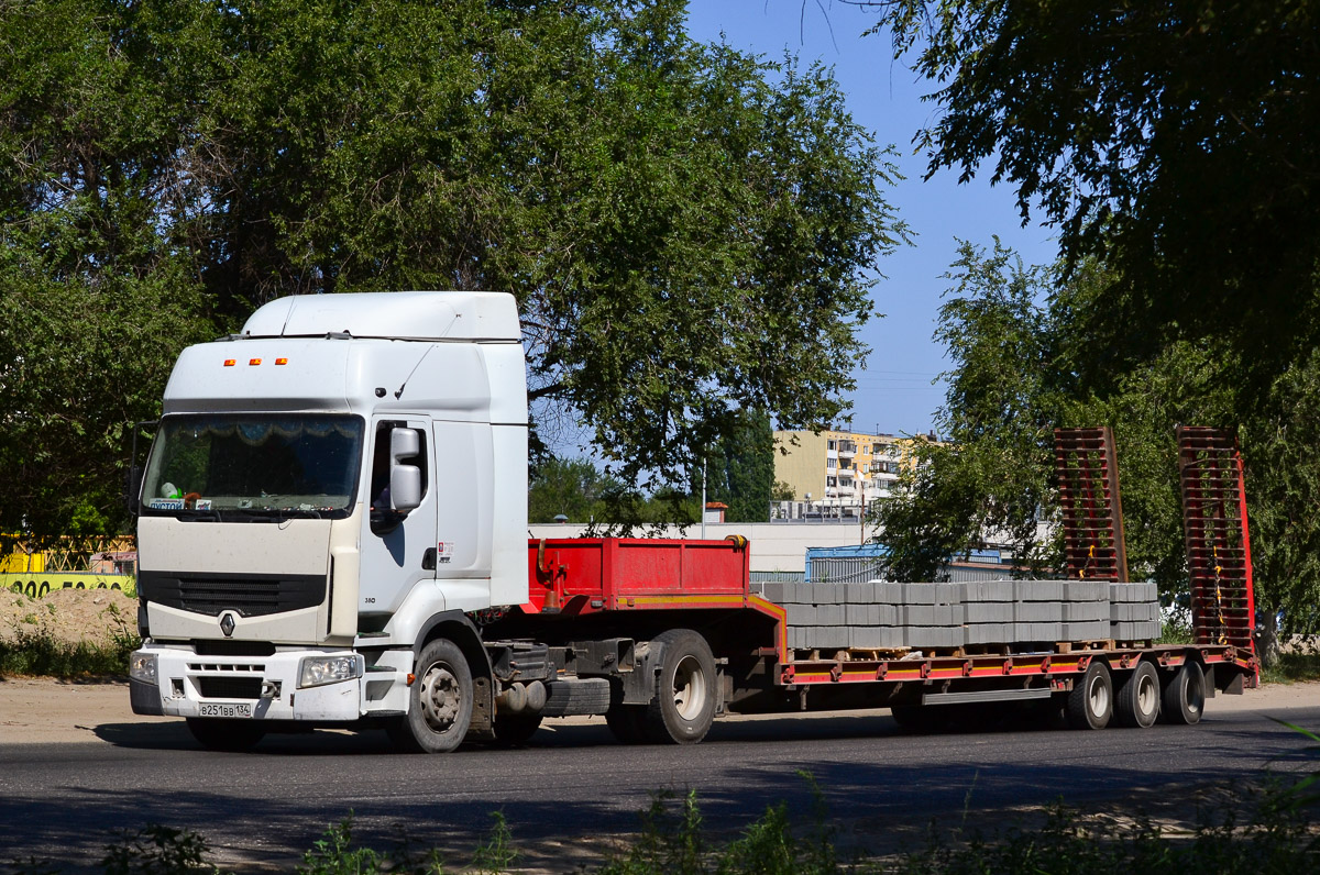 Волгоградская область, № В 251 ВВ 134 — Renault Premium ('2006)