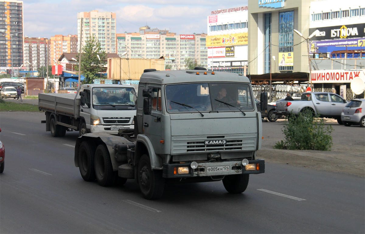 Красноярский край, № В 005 КН 124 — КамАЗ-5410