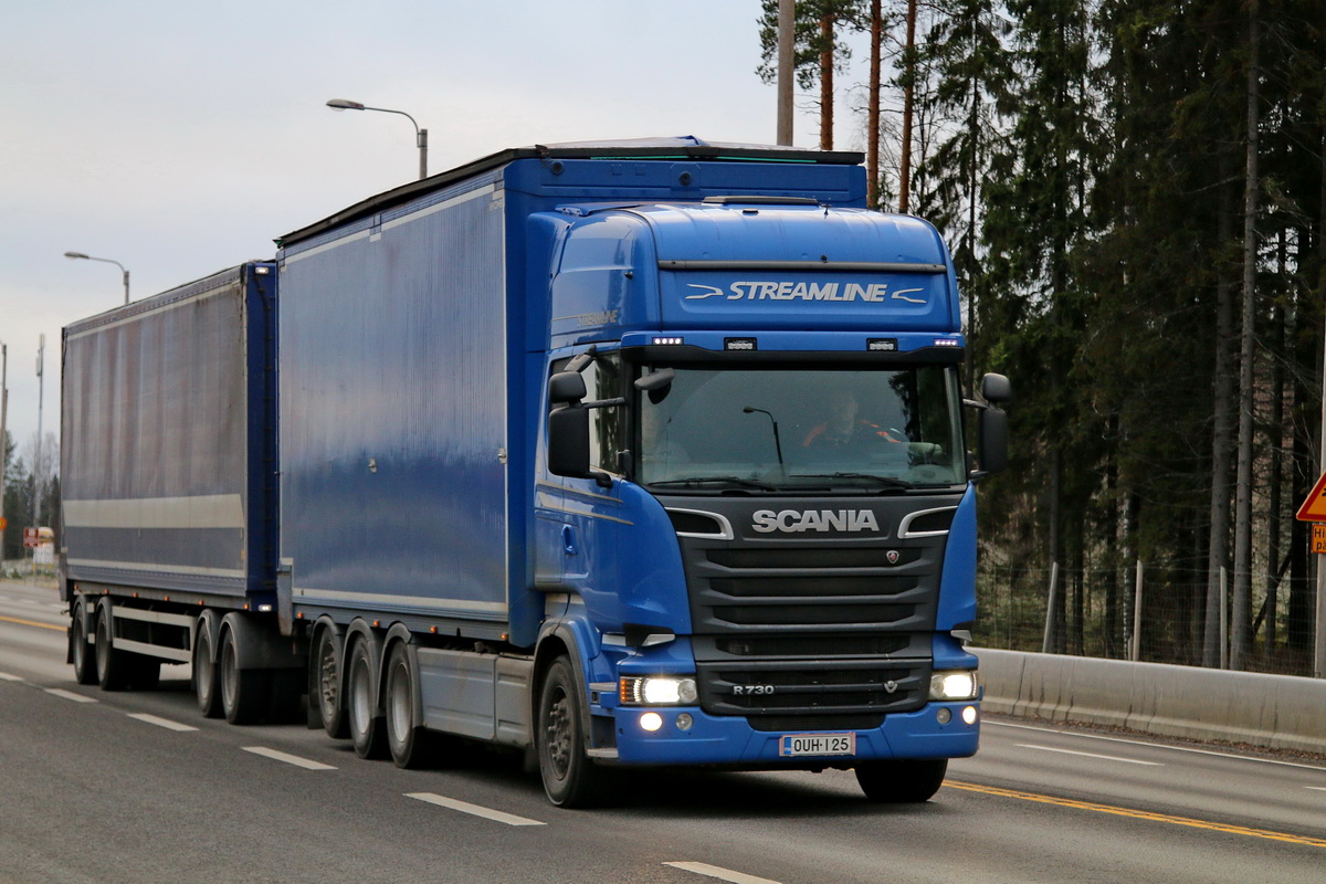 Финляндия, № OUH-125 — Scania ('2013) R730