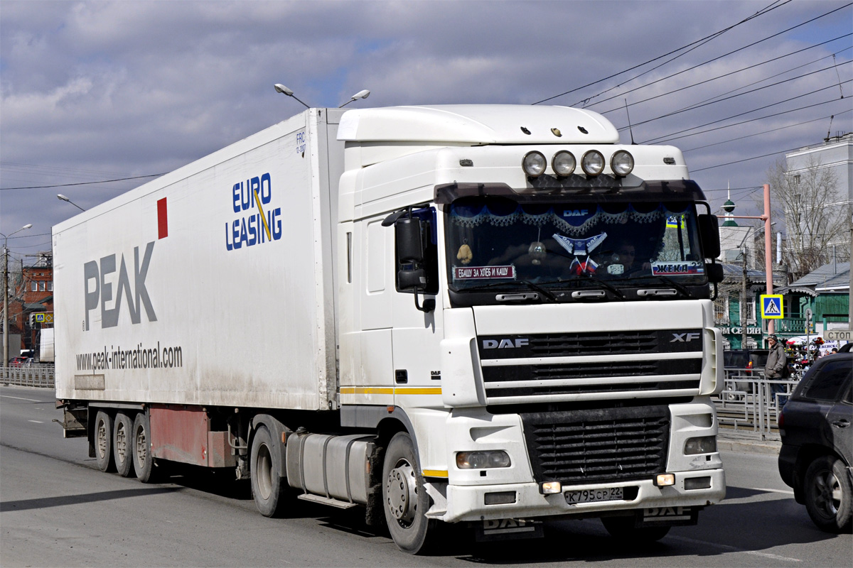 Алтайский край, № К 795 СР 22 — DAF XF95 FT