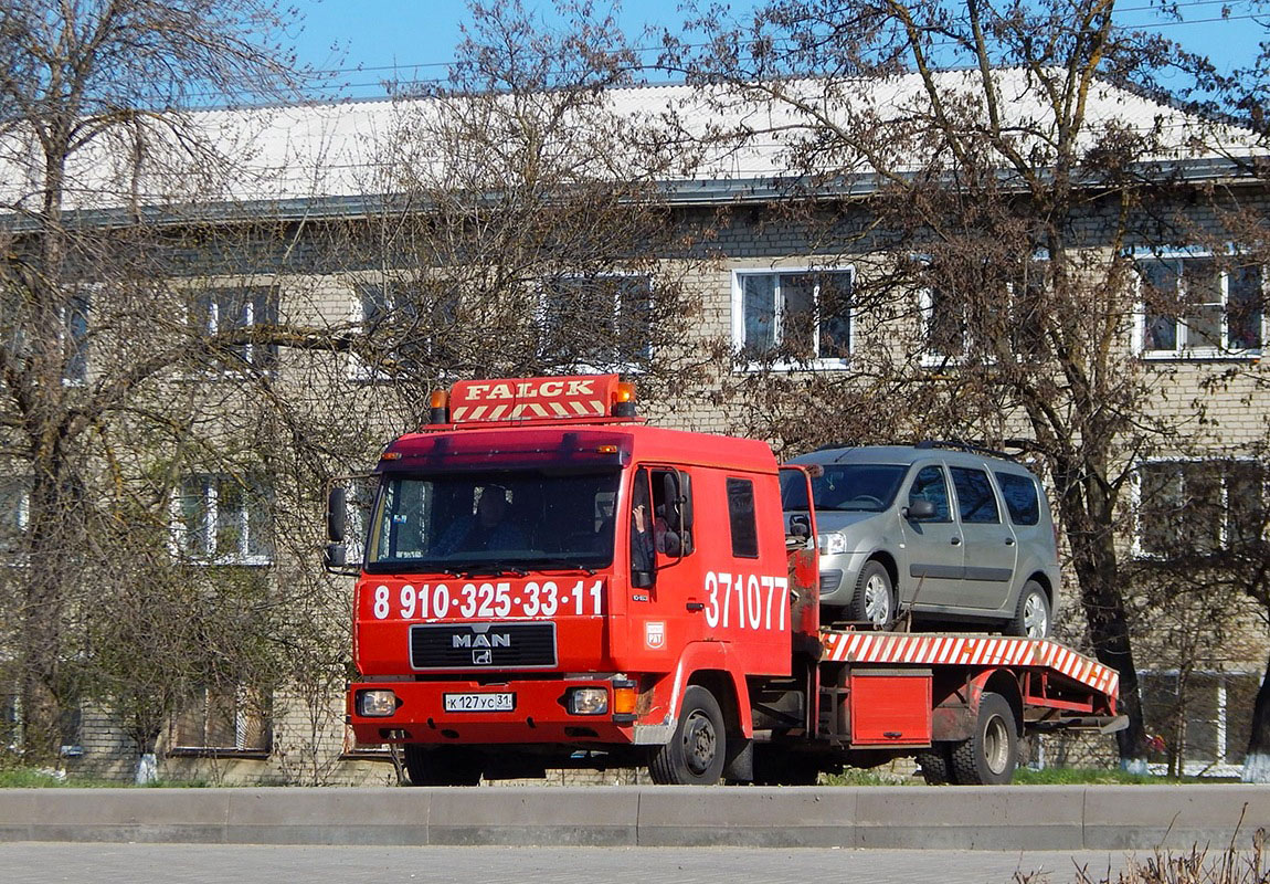 Белгородская область, № К 127 УС 31 — MAN L2000 (общая модель)