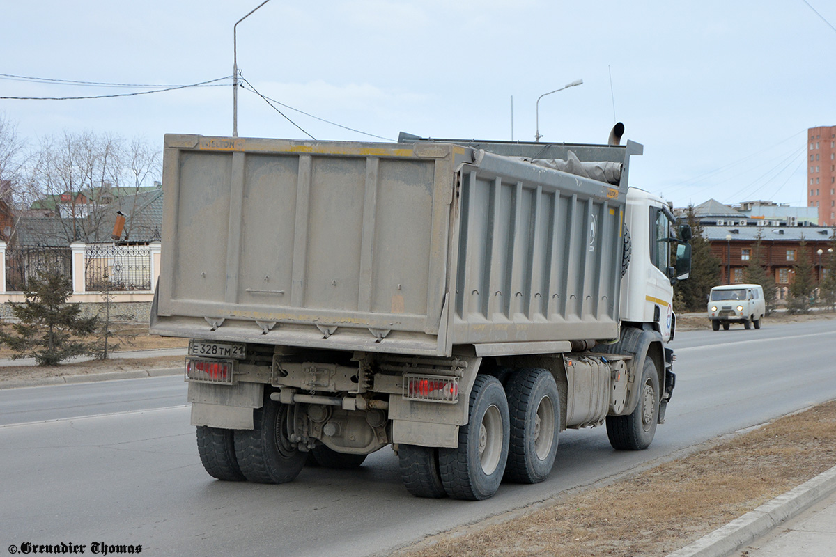 Чувашия, № Е 328 ТМ 21 — Scania ('2011) P400