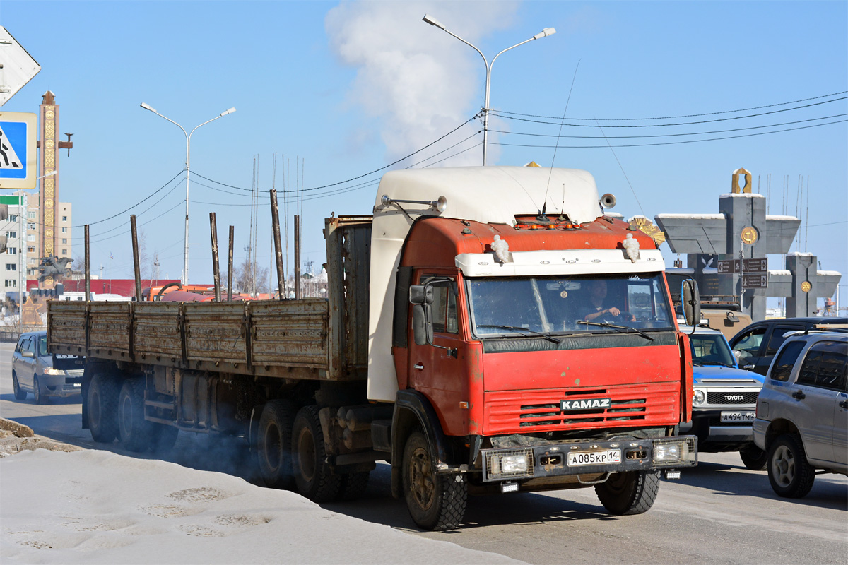 Саха (Якутия), № А 085 КР 14 — КамАЗ-5410