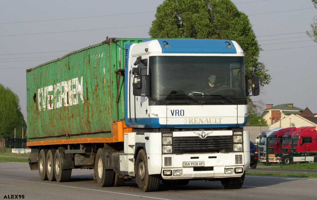 Кировоградская область, № ВА 9558 АР — Renault Magnum Integral ('1997)