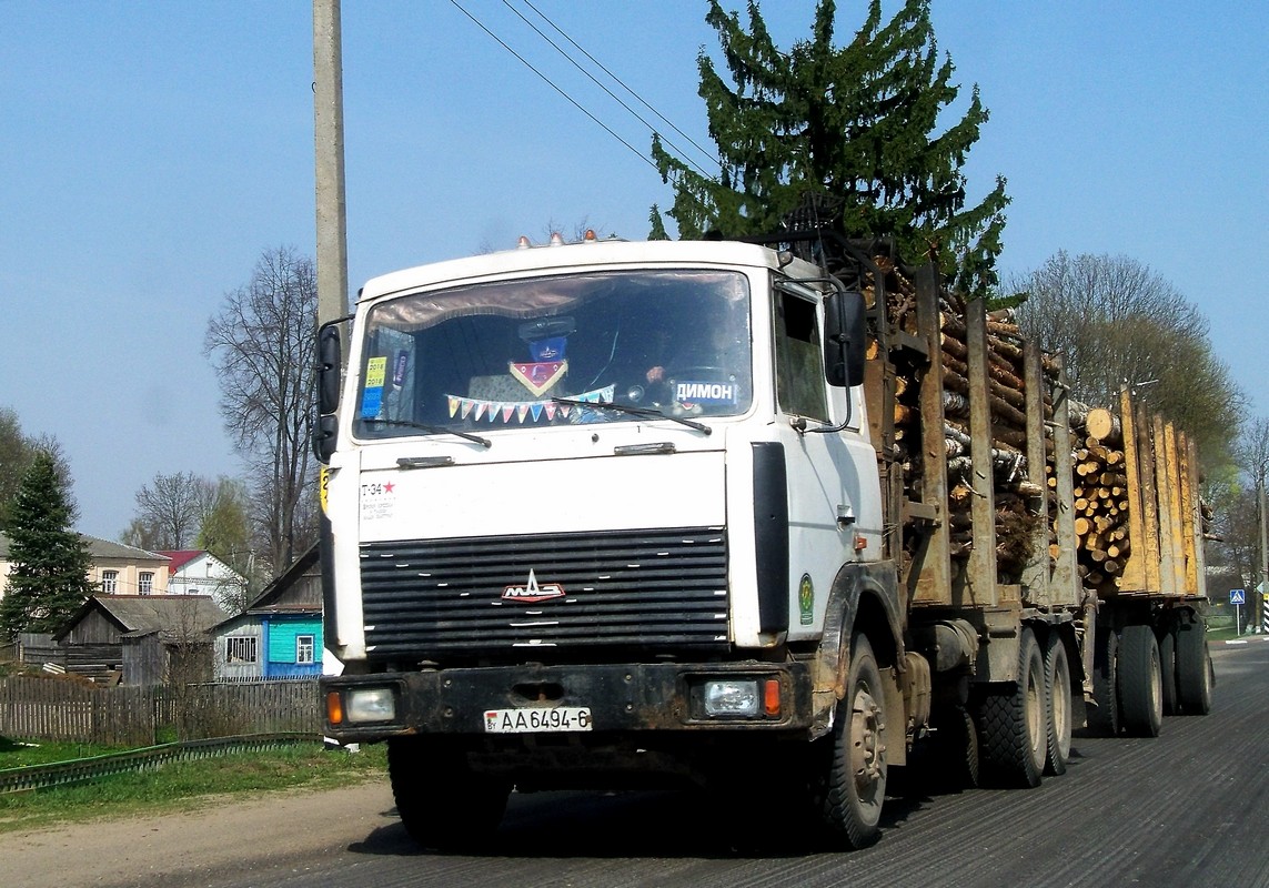 Могилёвская область, № АА 6494-6 — МАЗ-6303 (общая модель) Могилёвская область, № АА 6494-6 — МАЗ-6303 (общая модель)