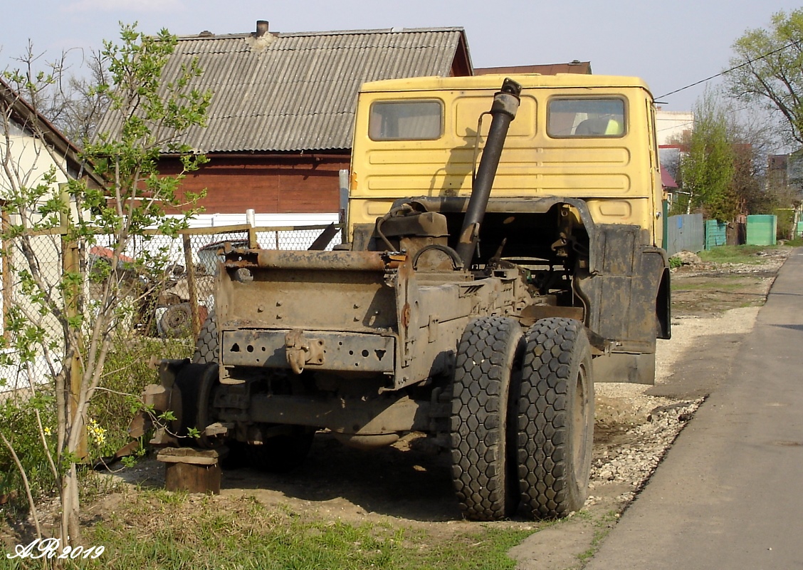 Тамбовская область, № Н 456 ОУ 68 — КамАЗ-55111 [551110]; Тамбовская область — Брошенные и разукомплектованные грузовики