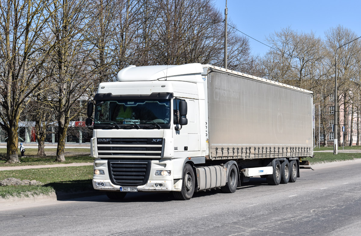 Эстония, № 040 BRP — DAF XF105 FT