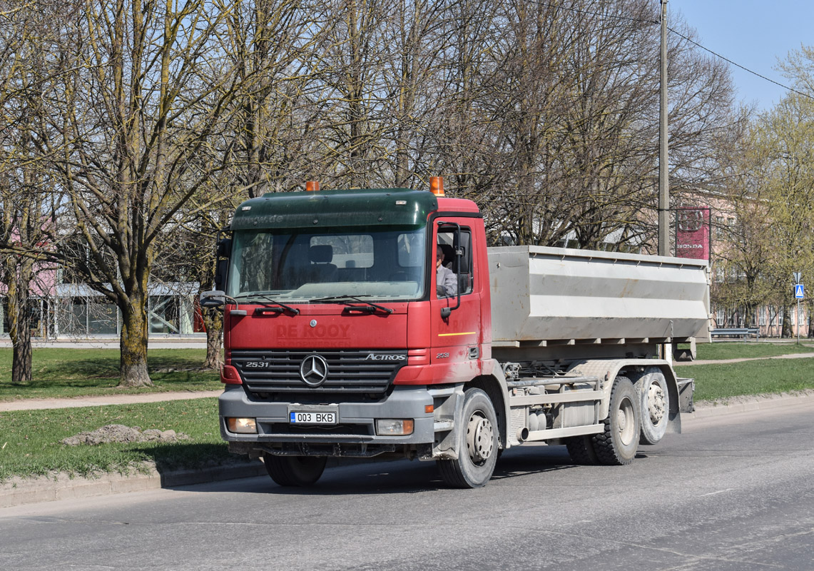 Эстония, № 003 BKB — Mercedes-Benz Actros ('1997) 2531