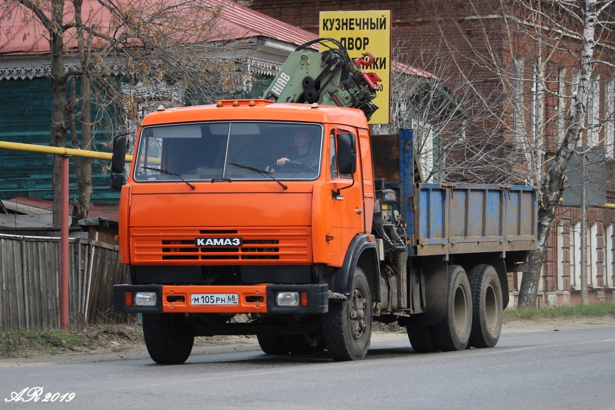 Тамбовская область, № М 105 РН 68 — КамАЗ-53212