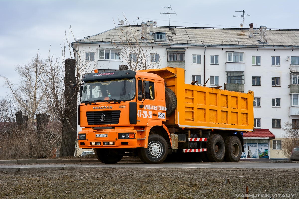 Архангельская область, № М 457 НТ 29 — Shaanxi Shacman F2000 SX325x