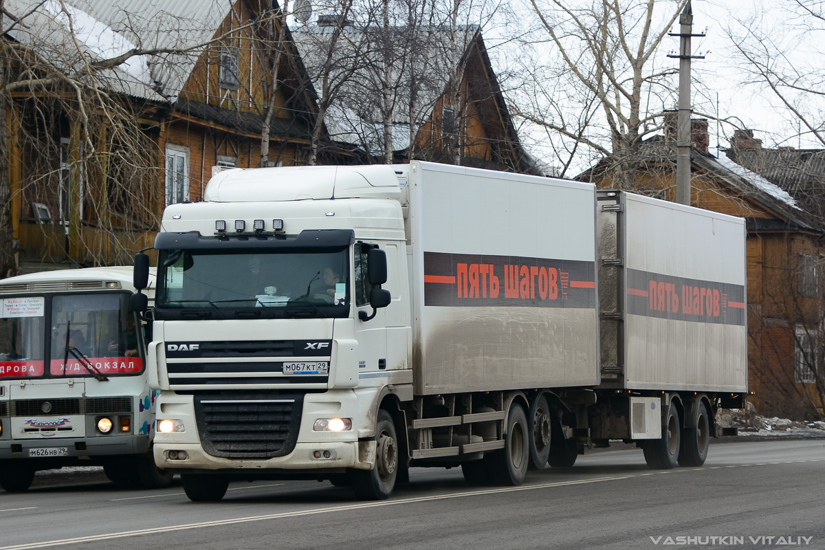 Архангельская область, № М 067 КТ 29 — DAF XF105 FAR