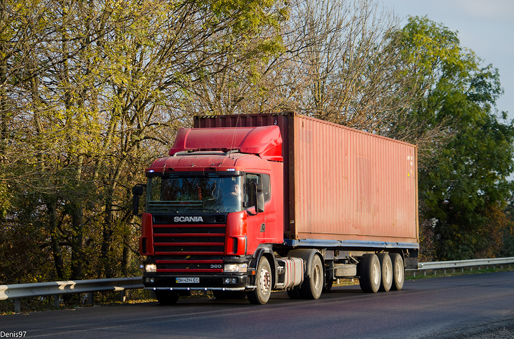 Одесская область, № ВН 4394 ЕС — Scania ('1996) R124L