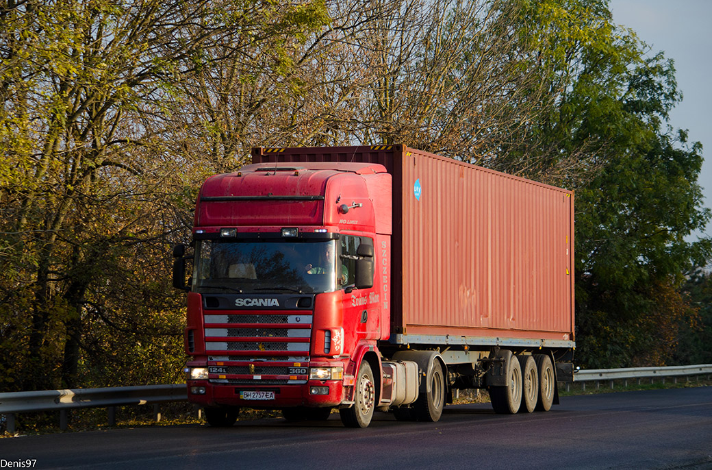 Одесская область, № ВН 2757 ЕА — Scania ('1996) R124L