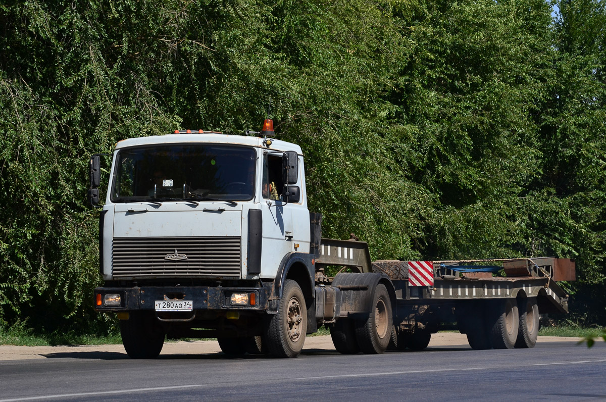 Волгоградская область, № Т 280 АО 34 — МАЗ-54329