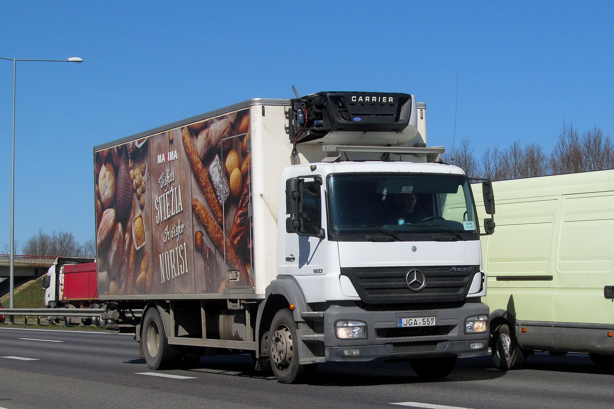 Литва, № JGA 557 — Mercedes-Benz Axor 1823