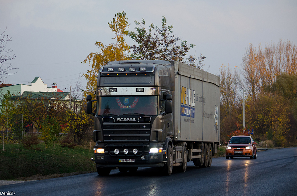 Винницкая область, № АВ 7805 СВ — Scania ('1996) R124G