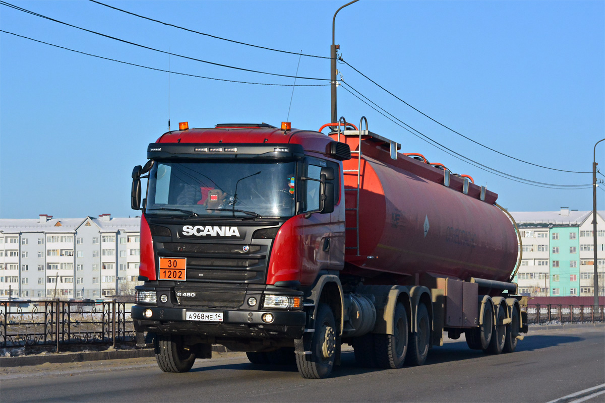 Саха (Якутия), № А 968 МЕ 14 — Scania ('2013) G480