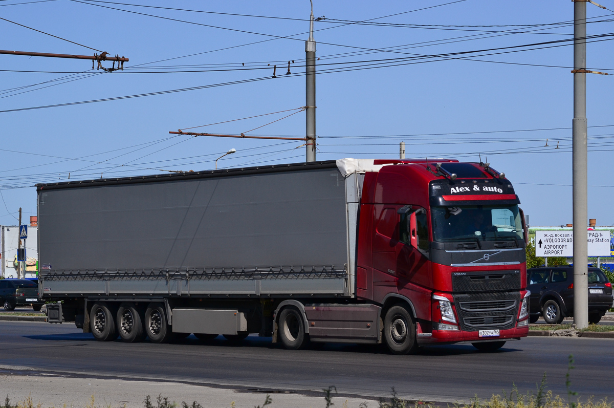 Саратовская область, № А 302 УА 164 — Volvo ('2012) FH.500