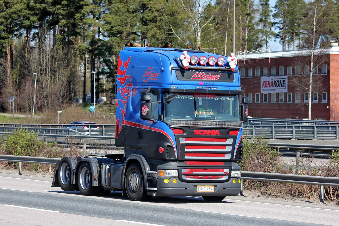 Финляндия, № HCZ-434 — Scania ('2004) R560