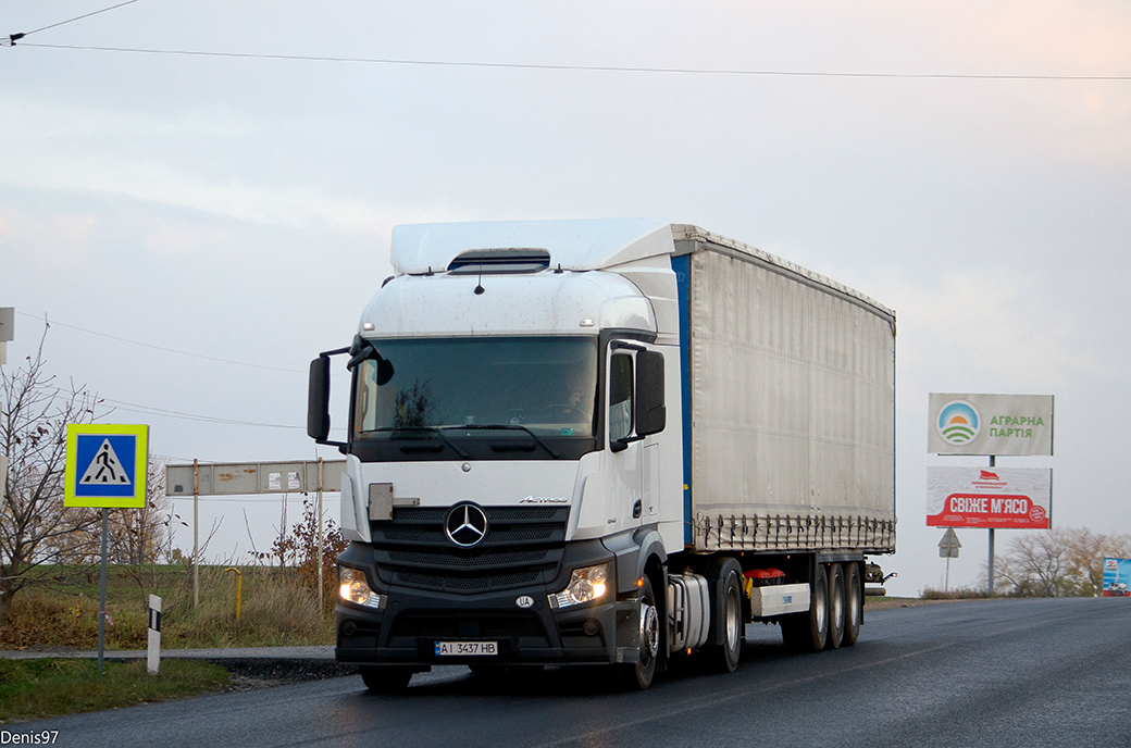 Киевская область, № АІ 3437 НВ — Mercedes-Benz Actros ('2011) 1843