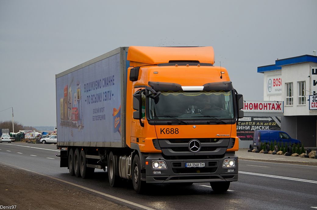 Киевская область, № K688 — Mercedes-Benz Actros ('2009) 1841