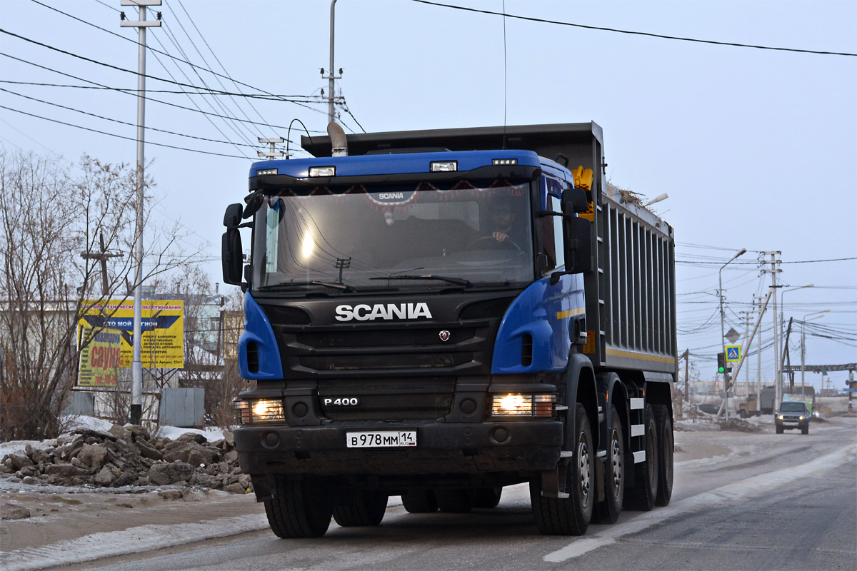 Саха (Якутия), № В 978 ММ 14 — Scania ('2011) P400