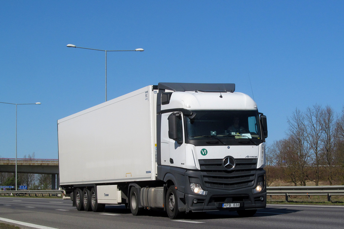 Литва, № KPB 638 — Mercedes-Benz Actros ('2011) 1845