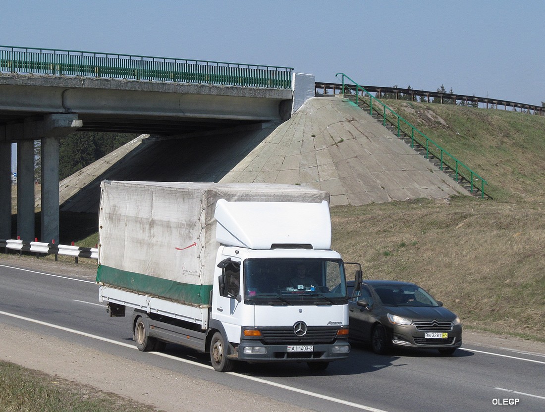 Витебская область, № АІ 1403-2 — Mercedes-Benz Atego (общ.м)