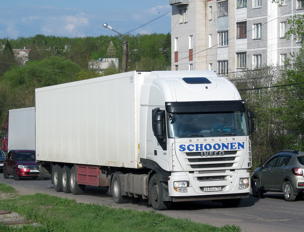 Башкортостан, № Е 630 АА 102 — IVECO Stralis ('2007) 450